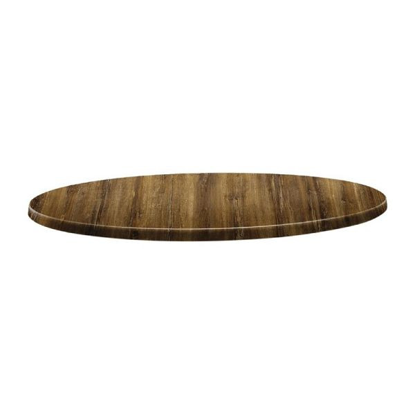 Plateau de table rond Topalit Classic Line Merisier Atacama 80cm, DR929