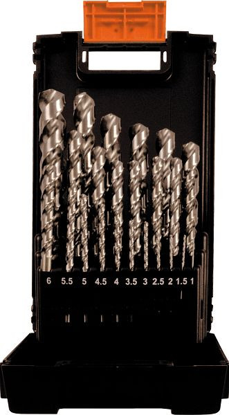 Projahn cassette plastique HSS-Co Speed 25 pièces 1 - 13 mm, 67385