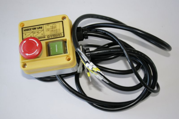 ELMAG Combinaison d'interrupteurs ON/OFF (ARRÊT D'URGENCE) complète, pour RKBM 16 T, 9106300