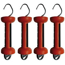 Poignée de but Gallagher Soft Touch Orange large bande (acier inoxydable) pack de 4, pack de 4, 055715