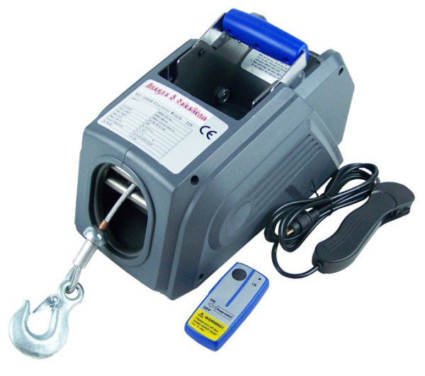 Berger & Schröter Treuil de voiture premium 12 V avec télécommande radio, 31146