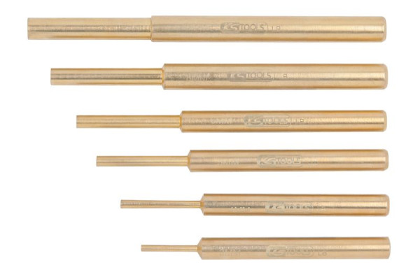 KS Tools BRONZEplus jeu de chasse-goupilles, 6 pièces, 963.2590
