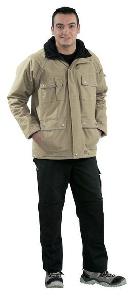 Parka d'hiver Planam Canvas 320, kaki/noir, taille 4XL, 2195068