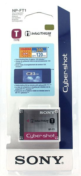 Batterie d'origine AGI pour SONY DSC-M2, 23602