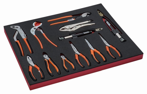 Insert Bahco 3/3, pince, 12 pièces, FF1A15