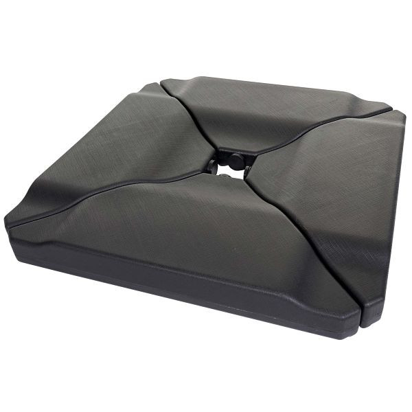 Porte-parapluie Mendler HWC-A40, porte-parapluie pour feu de circulation, porte-parapluie de marché pour Bodenkreuz, 80kg, 59358
