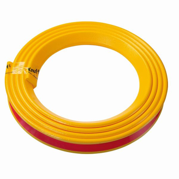 Protection d'angle Knuffi, profil d'avertissement et de protection type H, jaune, 5 mètres, PH-900312