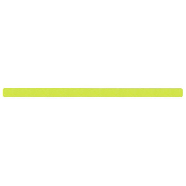 revêtement antidérapant m2, couleur de signalisation jaune, bandes individuelles 50x1000mm, UE : 10 pièces, M1HV100502