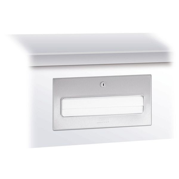 Distributeur de serviettes Wagner EWAR 500 feuilles WP170, poncé mat, 727408