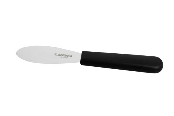 Couteau à tartiner Schneider, manche noir, 12cm, 260671