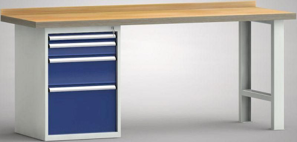 Etabli standard KLW - 2000 x 700 x 840 mm L x P x H, WS515N-2000M40-E7020