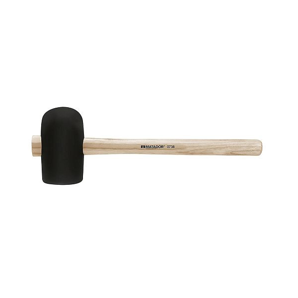Maillet en caoutchouc MATADOR, DIN 5128 B, 115 x 65 mm, 0738 0005