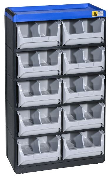 Magasin de petites pièces Allit VarioPlus Pro 53/20, couleur : bleu/noir, 464630