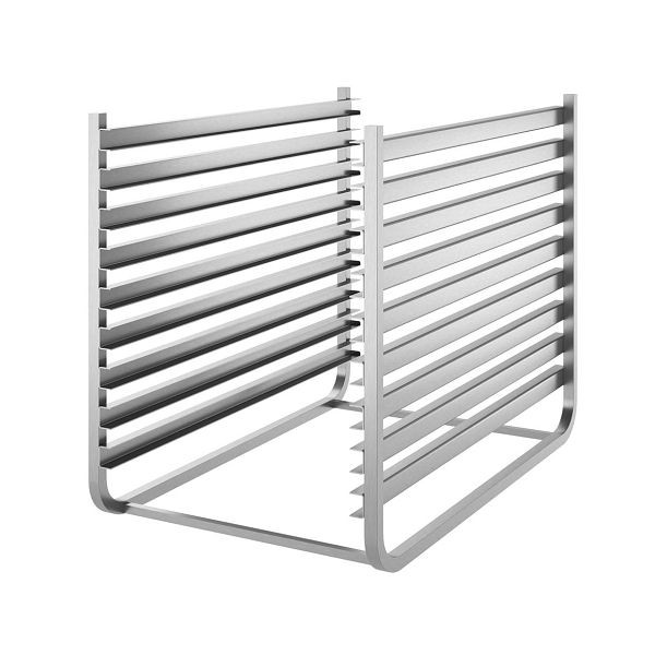 Rails de support Alphatech - utilisables en sous-châssis - Aisi 304 complet, LxPxH: 367 x 595 x 505 mm, CPT061