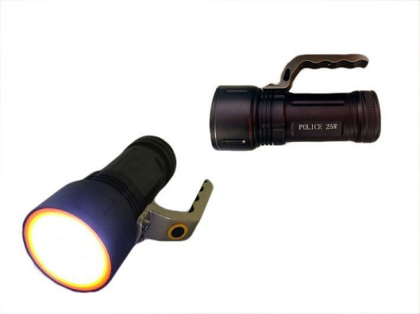Lampe de poche Berger & Schröter Cree-LED en acier inoxydable jusqu'à 25W, 20227
