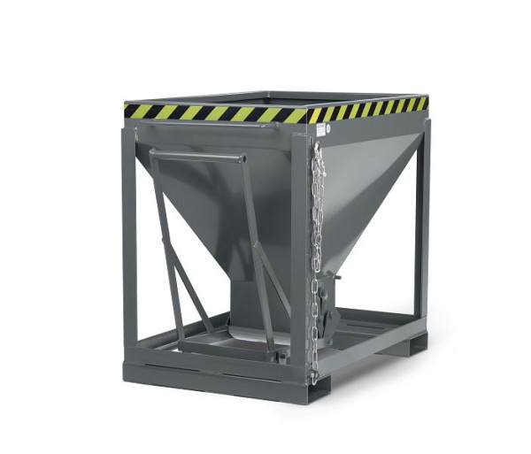 Wagon silo RR Industrietechnik type RSL-600 RAL 7005, 100802180