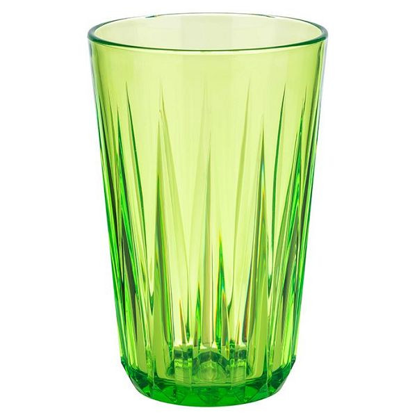 Gobelet APS -CRYSTAL-, Ø 8 cm, hauteur : 12,5 cm, Tritan, 0,3 litre, couleur : vert, paquet de 48, 10535