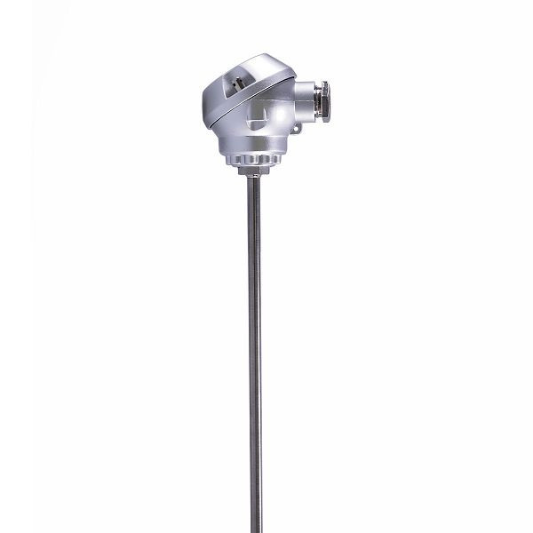Thermomètre à résistance JUMO, forme J, 1xPt100 zl, (3.3) 6x290mm, -50 à + 200°C, 00438399