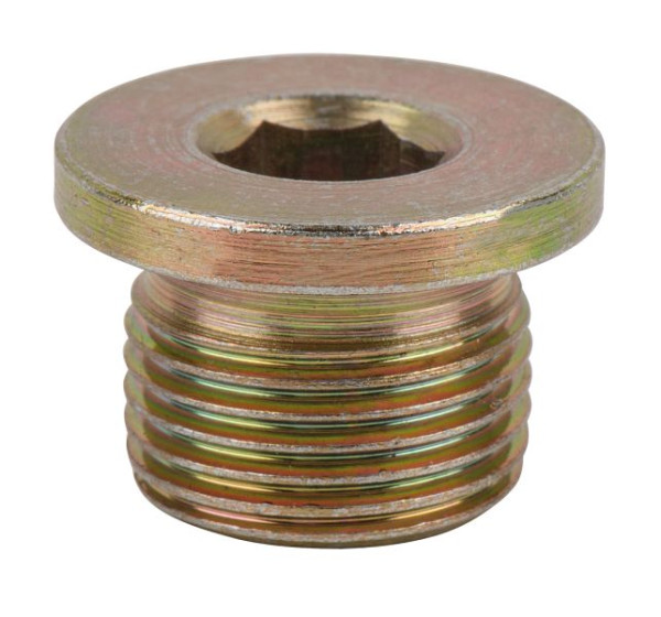 Vis de vidange d'huile KS Tools, six pans creux 8 mm, M16x1,25x11,5 mm, paquet de 25, 430.2029
