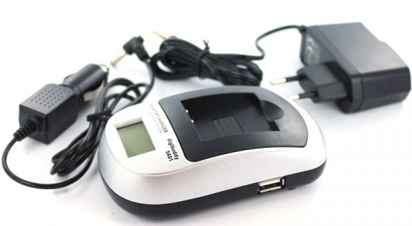 Chargeur AGI compatible avec PANASONIC LUMIX DMC-FT30, 27548