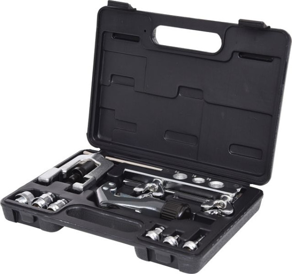 KS Tools jeu d'évasements et de manchons de réfrigération pour climatisation 1/8"-3/4", 10 pièces, 122.1100