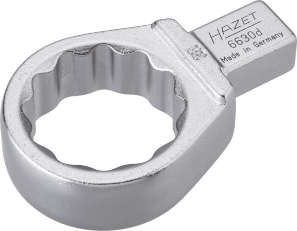 Clé polygonale à insert Hazet, insert carré 14 x 18 mm, profil de traction double hexagonal externe, 36 mm, 6630D-36