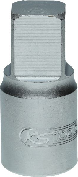 KS Tools Douille pour embout de service d'huile 3/8" 13 mm pour vis à douille carrée, 150.9117