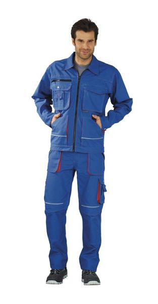 Veste à ceinture Planam Basalt, bleu bleuet/rouge, taille 24, 2811024