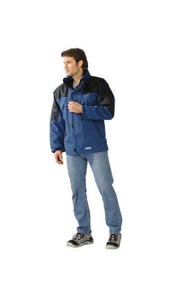 Veste Planam Outdoor Redwood, ampora bleu/noir, taille S, 3141044
