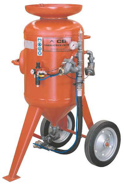 Appareil de sablage ELMAG modèle CB 115-F-C2, avec tuyau 16x30mm / 10m, M06 & télécommande start-stop (télécommande), 22322