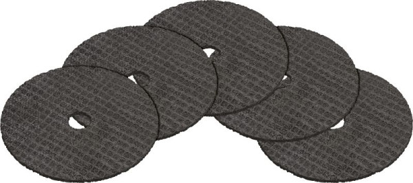 Jeu de disques à tronçonner Hazet, 5 disques à tronçonner 76 x 2,1 x 10,0 mm pour tronçonneuses 9033-10, 9033-010/5