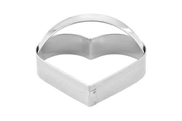 Emporte-pièce Schneider "COEUR", inox, Ø 90 mm, hauteur 20 mm, 199887