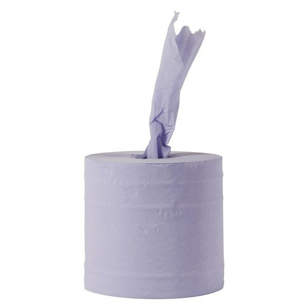 Rouleaux d'essuie-mains Jantex pour déroulement intérieur bleu 1 pli, UE: 6 pièces, GD833