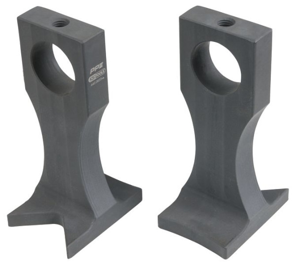 KS Tools jeu de pieds de pression de démontage pour unités de roulement de roue vissées avec 3 boulons, 2 pièces, 440.0633