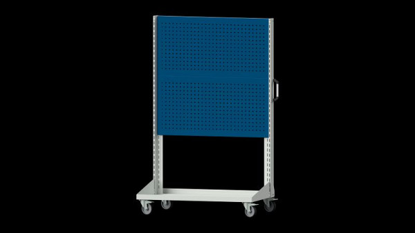 Chariot de base pour établis ANKE, modèle 656, 1250 x 650 x 1950 mm (AM 1211), RAL 7035, 962.206
