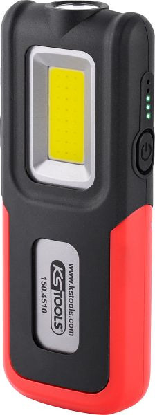 KS Tools Lampe portative d'atelier mobile, pliable, 500 lumens, 150.4510