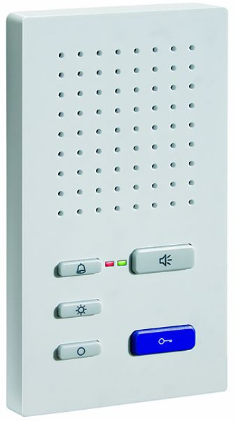 Poste intérieur audio TCS pour appels mains libres 5 boutons ISW3030 blanc, ISW3030-0140