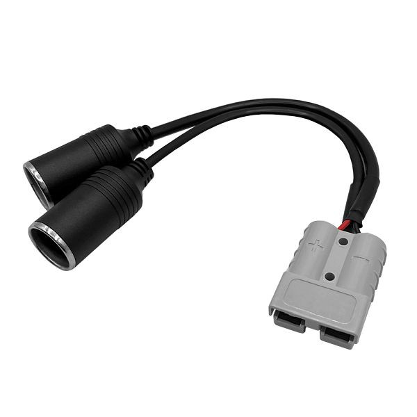 Adaptateur Offgridtec Anderson vers 2 prises 15A - 20 cm, 8-01-014800