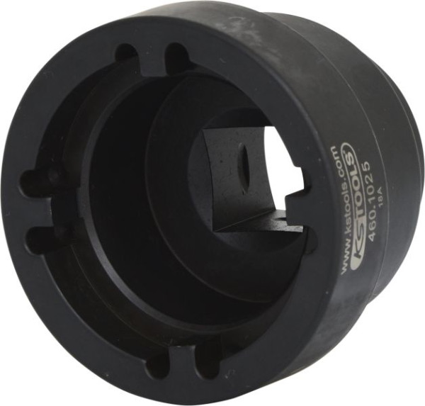 KS Tools Clé à contre-écrou 3/4" avec 4 goupilles pour DAF, goupille intérieure Ø 50mm, 460.1025