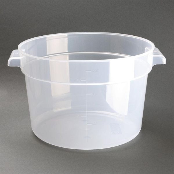 Récipient alimentaire rond en polypropylène Vogue 10L, DJ961