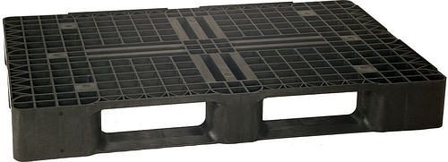 Euro palette DENIOS, en PE-RE, 800 x 1200 x 150 mm, 3 semelles, pack : 5 pièces, 312642