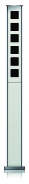 Colonne de communication TCS, non équipée pour 6 modules AMI, autoportante hauteur 1,70 m, K36AS