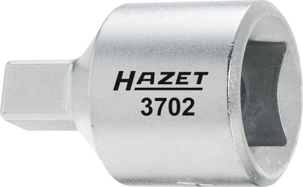Douille tournevis Hazet Öldienst, carré creux 12,5 mm (1/2 pouce), profil carré intérieur, 8 mm, 3702