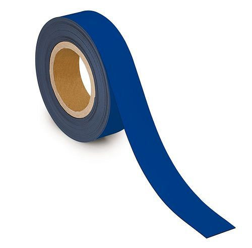 Ruban de marquage magnétique MAUL, 10 mx 40 mm x 1 mm, bleu, 307939