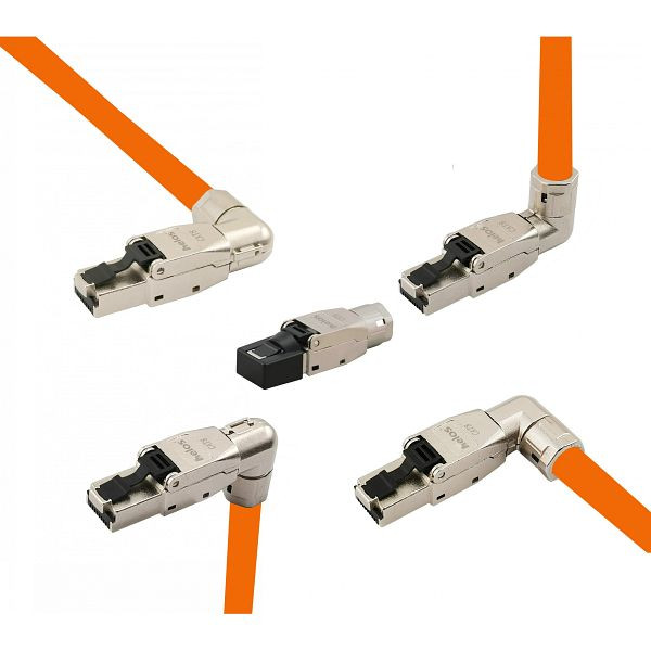 Helos Field Terminable Premium Cat 8.1 Connecteur métallique, 5 styles, 263837