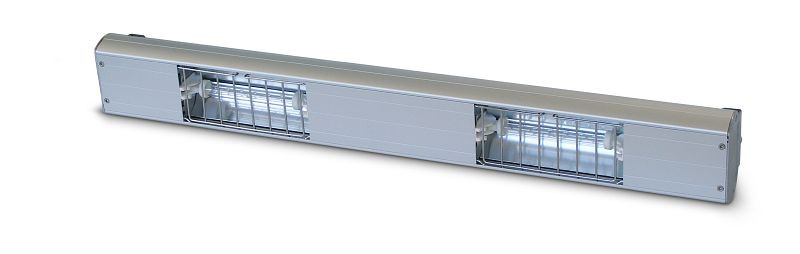 Pont thermique Roband Quarz HUQ825E pour un aménagement de magasin alliant chaleur et lumière, HUQ825E