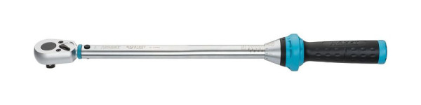 Clé dynamométrique Hazet, Nm min-max : 40 - 200 Nm, tolérance : 3 %, carré plein 12,5 mm (1/2 pouce), 5122-3CT