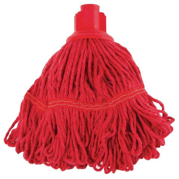 Tête de vadrouille antibactérienne Jantex rouge, DN824