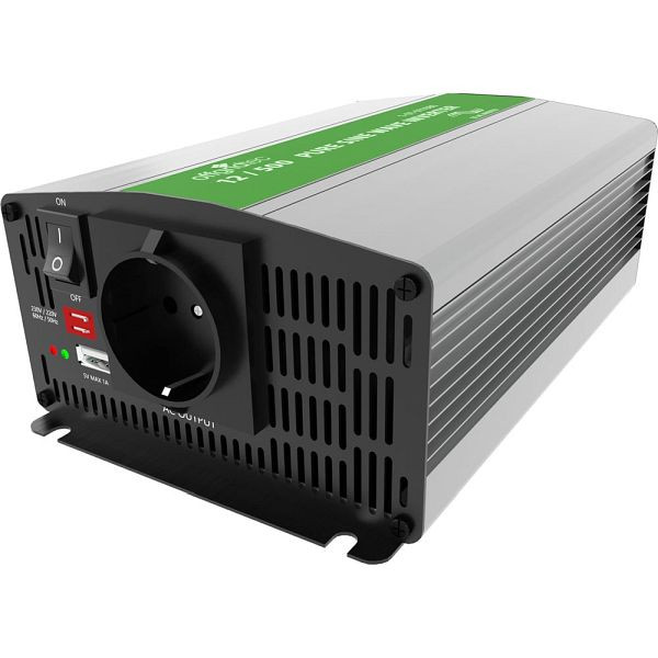 Convertisseur de tension sinusoïdale Offgridtec PSI 500W 1000W 12V à 230V, 1-01-011080