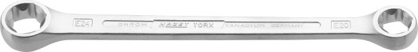 Clé polygonale double Hazet TORX®, profil extérieur TORX®, E20, E24, 609-E20XE24